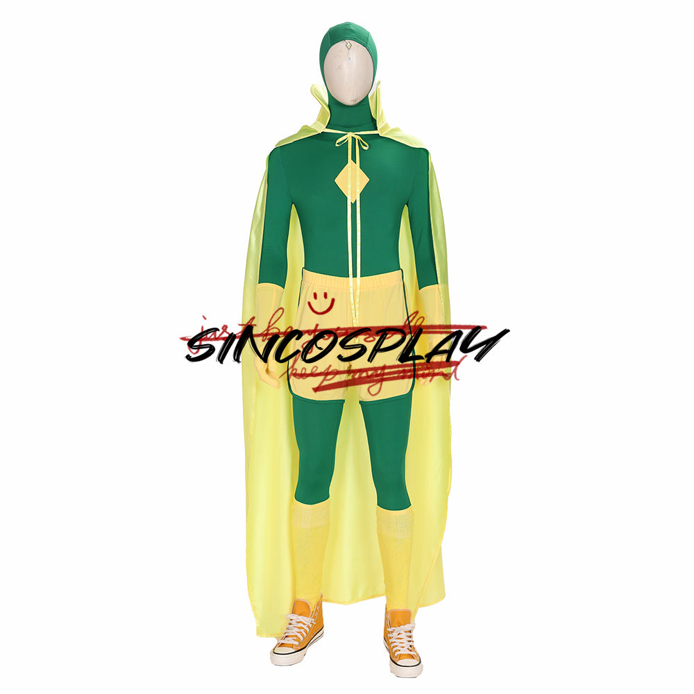 WandaVision Cosplay Vision Cosplay Costume