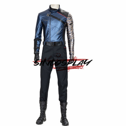 The Falcon and the Winter Soldier Cosplay Bucky Barnes Cosplay Costume