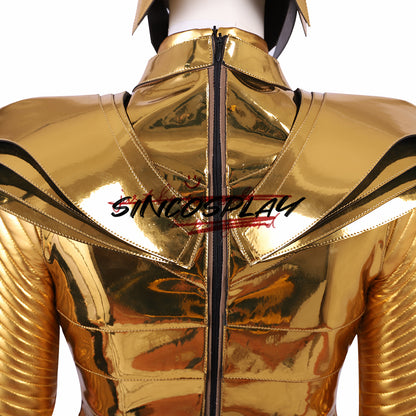 Wonder Woman 1984 Cosplay Diana Prince Cosplay Costume Gold Armor Set