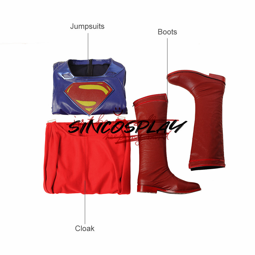 Justice League Superman Cosplay Clark Kent Cosplay Costume