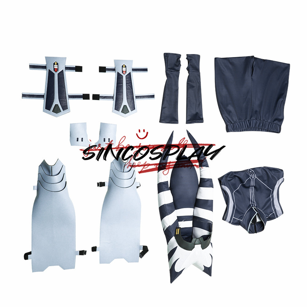 Star Wars: The Clone Wars Cosplay Ahsoka Tano Cosplay Costume