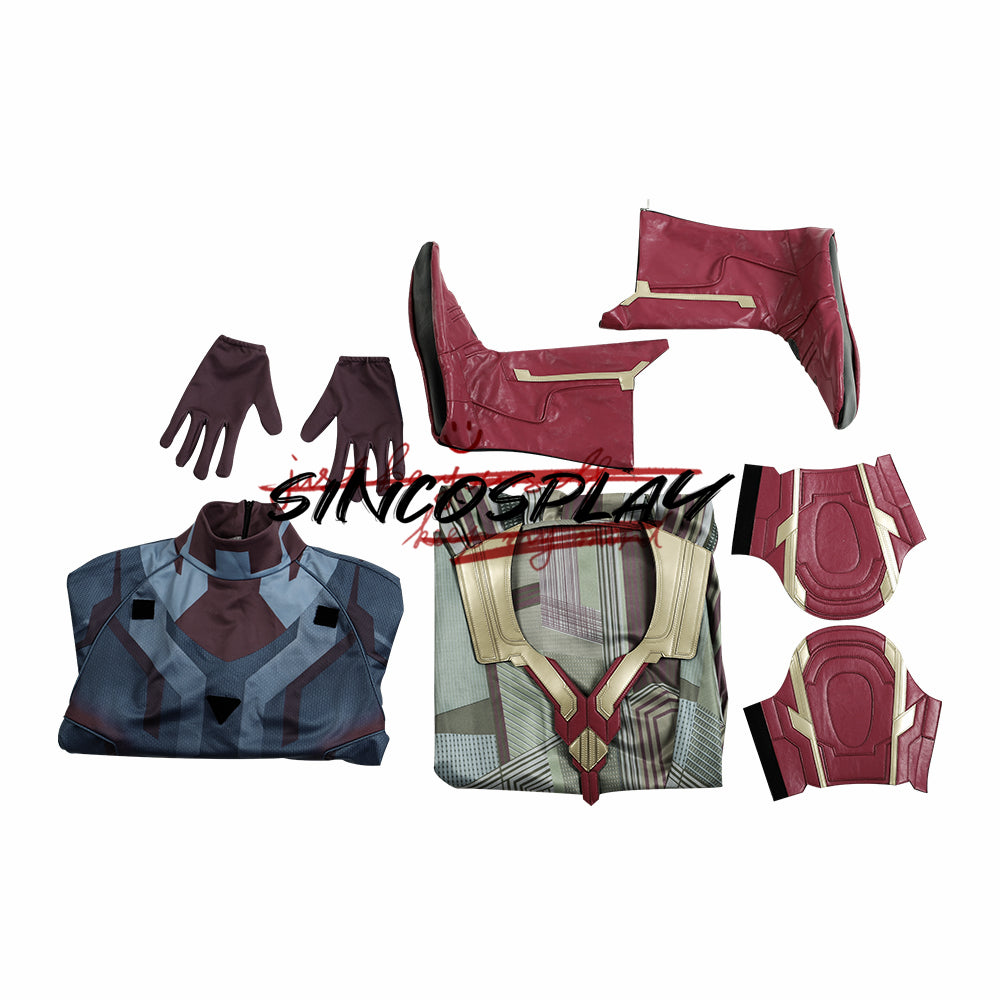 WandaVision Cosplay Vision Cosplay Costume