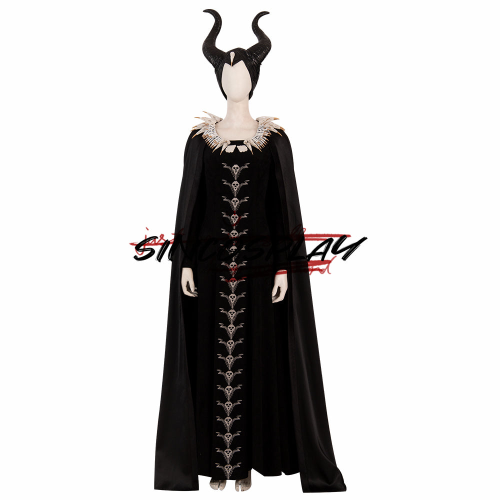 Maleficent Cosplay Costume Halloween Dresses