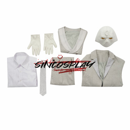 Moon Knight Marc Spector Cosplay Costume Suit