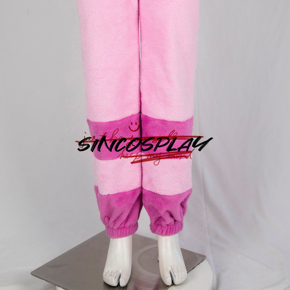 Street Fighter 6 Juri Cosplay Costume Pink Pajama Set