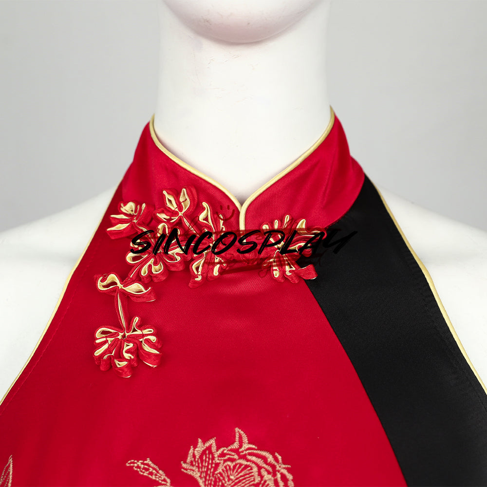 Resident Evil 4 Remake Ada Wong Cosplay Costume Cheongsam