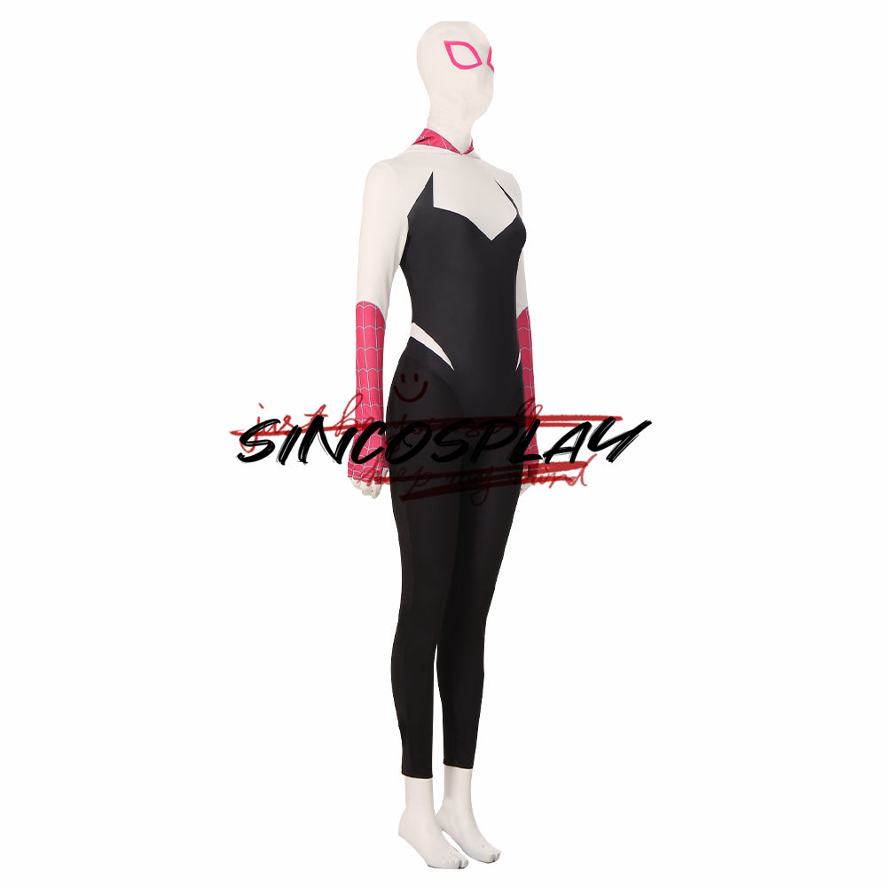 Spider-Man: Across the Spider-Verse Cosplay Gwen Stacy Spider-Woman Csoplay Costume Bodysuit