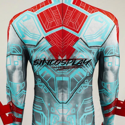 Spider-Man: Across the Spider-Verse Spider-Man 2099 Cosplay Costume Miguel O'Hara Bodysuit