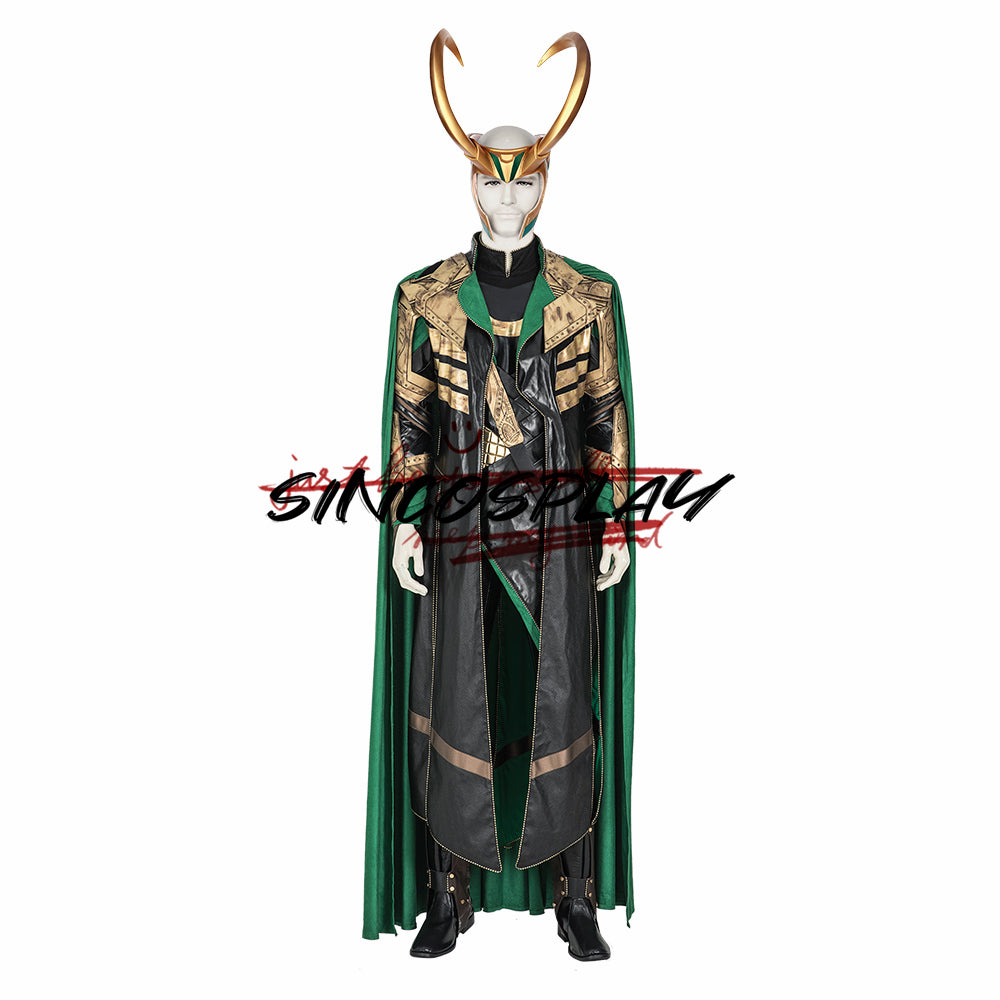 Loki Season 1 Cosplay Loki Cosplay Costume Halloween Suit Customization