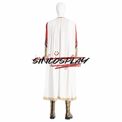 Shazam! Fury of the Gods Cosplay William "Billy" Batson Cosplay Costume Bodysuit