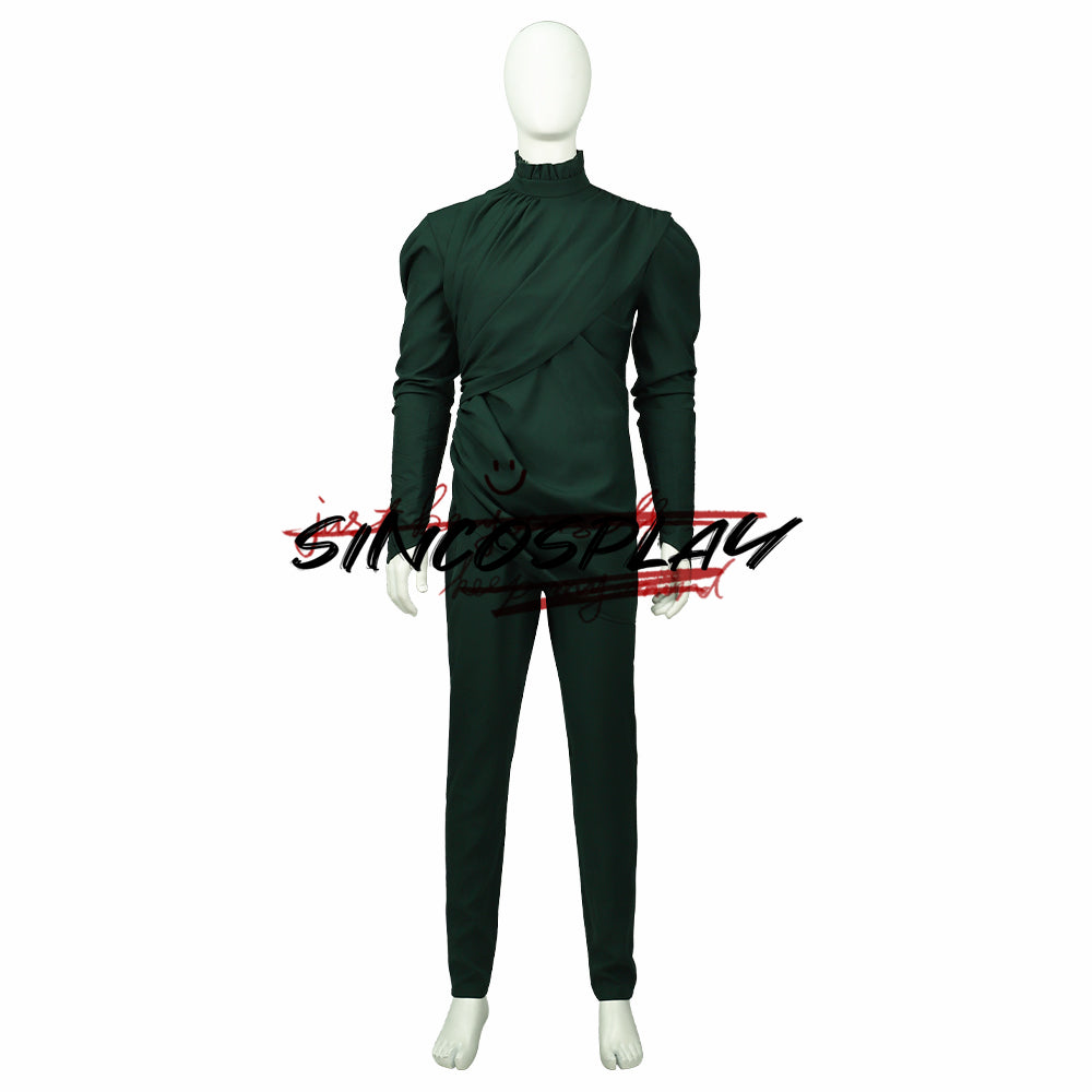 Loki Season 2 The God of Stories Green Suit Cosplay Costume Customize