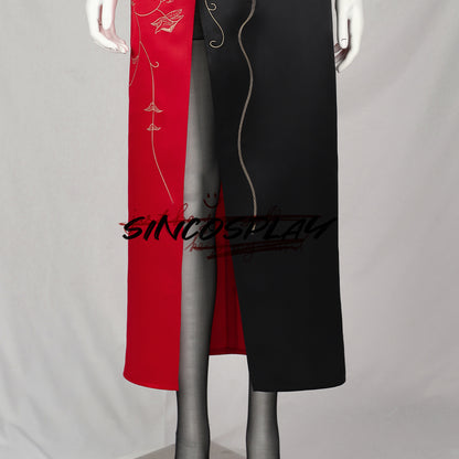 Resident Evil 4 Remake Ada Wong Cosplay Costume Cheongsam