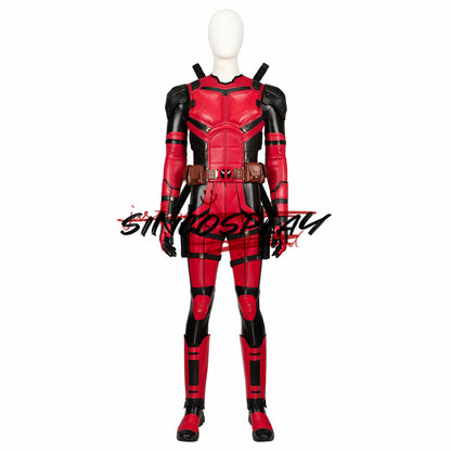 Deadpool & Wolverine Cosplay Deadpool Samurai Wade Winston Wilson Cosplay Costume