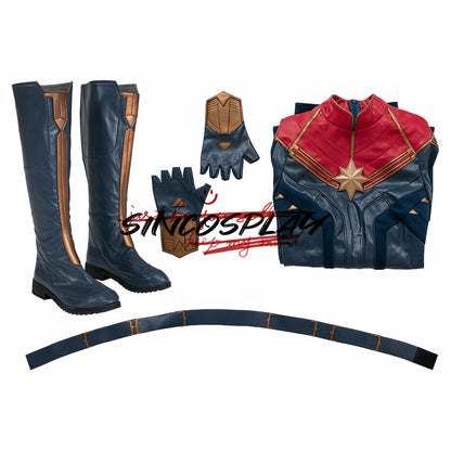 Captain Marvel II Cosplay Carol Danvers Cosplay Costume Bodysuit