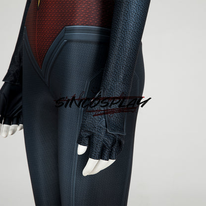 The Marvels Captain Marvel 2 Carol Danvers Cosplay Costume Bodysuit