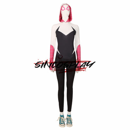 Spider-Man: Across the Spider-Verse Cosplay Gwen Stacy Spider-Woman Csoplay Costume Bodysuit