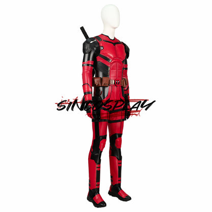 Deadpool & Wolverine Cosplay Deadpool Samurai Wade Winston Wilson Cosplay Costume