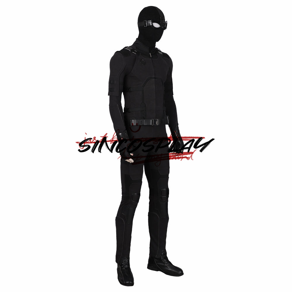 pider-Man: Far From Home Cosplay Spider-Man Peter Parker Cosplay Costume Bodysuit  Stealth Suit