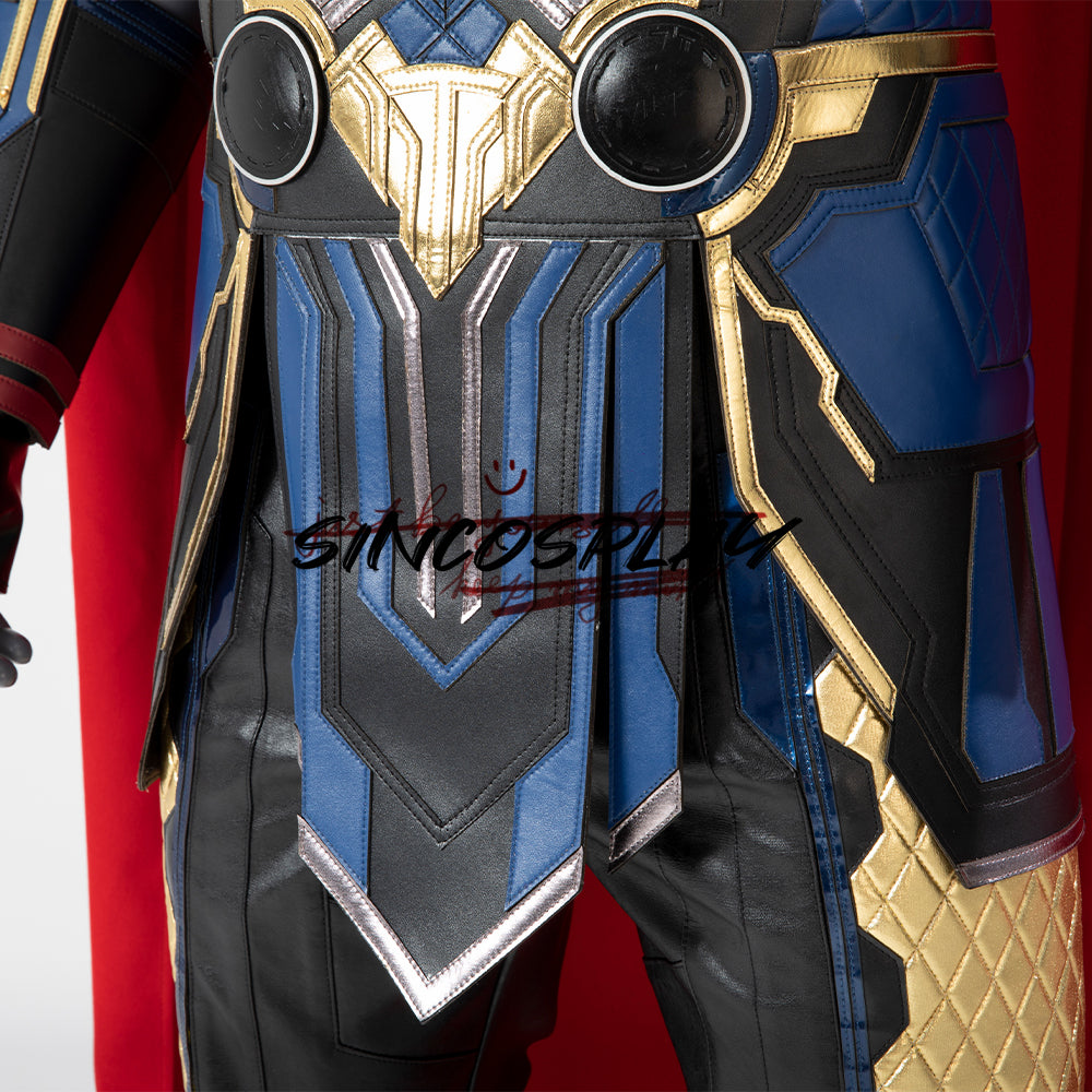 Thor：Love and Thunder Coslay Thor Odinson Cosplay Costume Blue Combat Suit