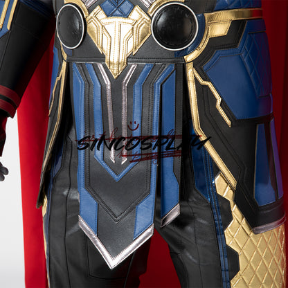 Thor：Love and Thunder Coslay Thor Odinson Cosplay Costume Blue Combat Suit