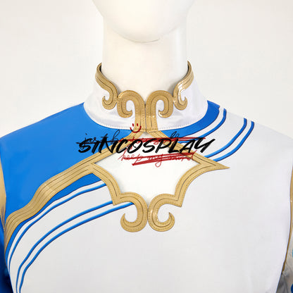 Street Fighter 6 Chun-Li Qipao Cosplay Costume