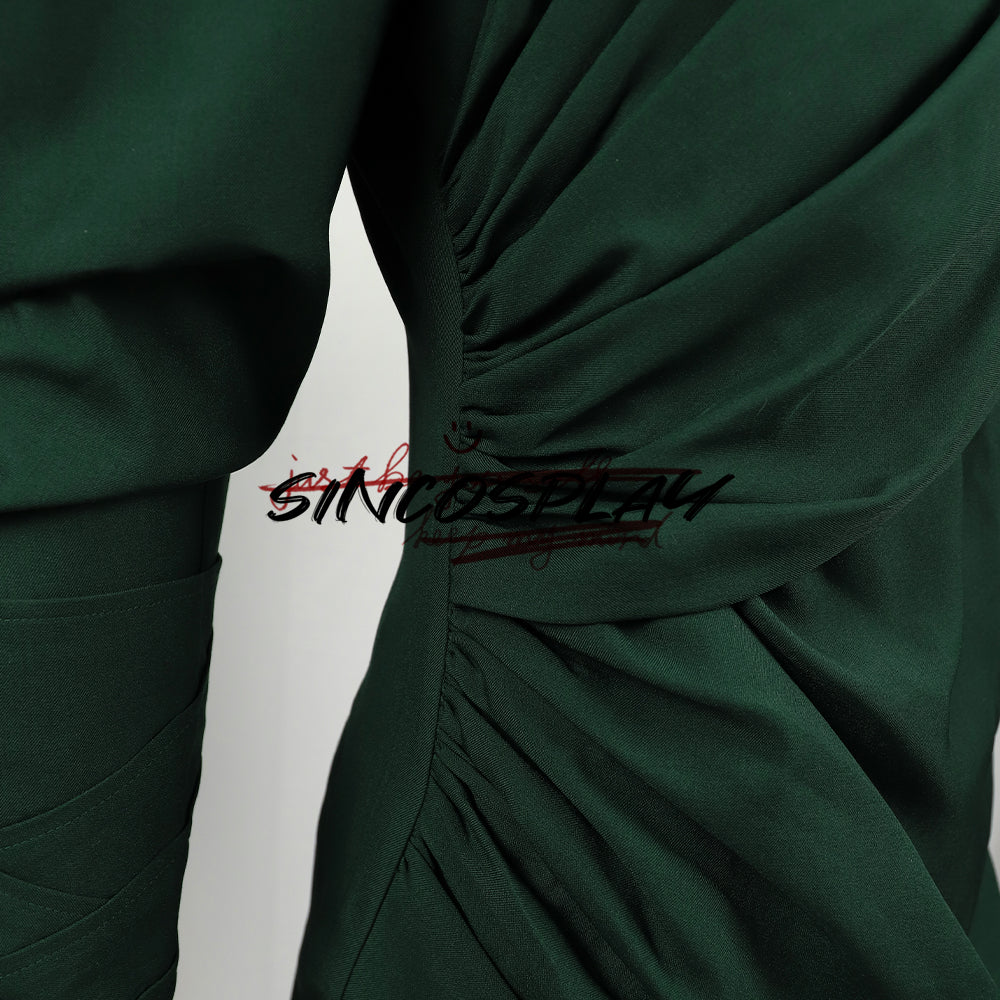 Loki Season 2 The God of Stories Green Suit Cosplay Costume Customize