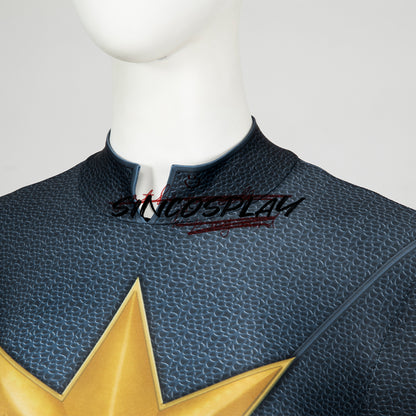 The Marvels Captain Marvel 2 Carol Danvers Cosplay Costume Bodysuit