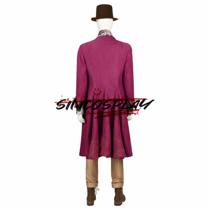 Wonka Willy Wonka Cosplay Costume