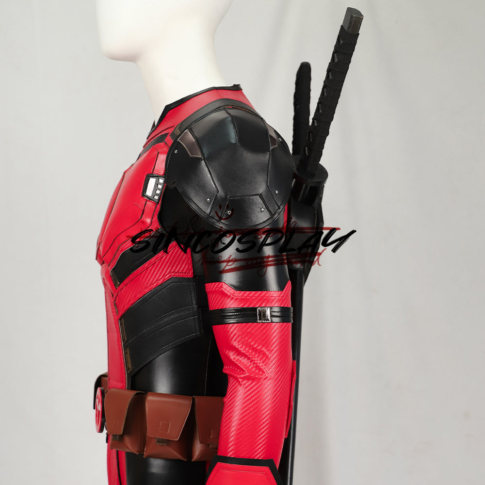 Deadpool & Wolverine Cosplay Deadpool Samurai Wade Winston Wilson Cosplay Costume