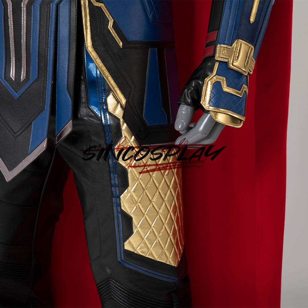 Thor：Love and Thunder Coslay Thor Odinson Cosplay Costume Blue Combat Suit