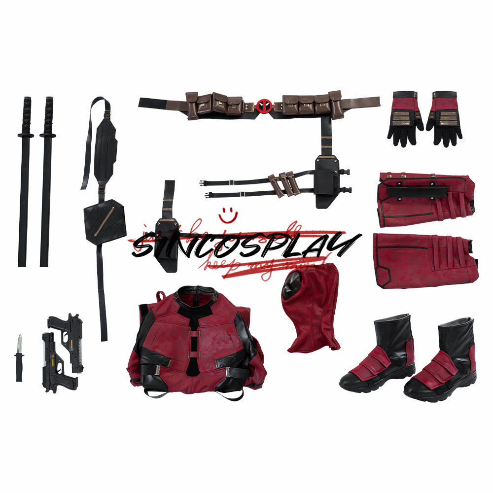 Deadpool & Wolverine Wade Winston Wilson Cosplay Costume