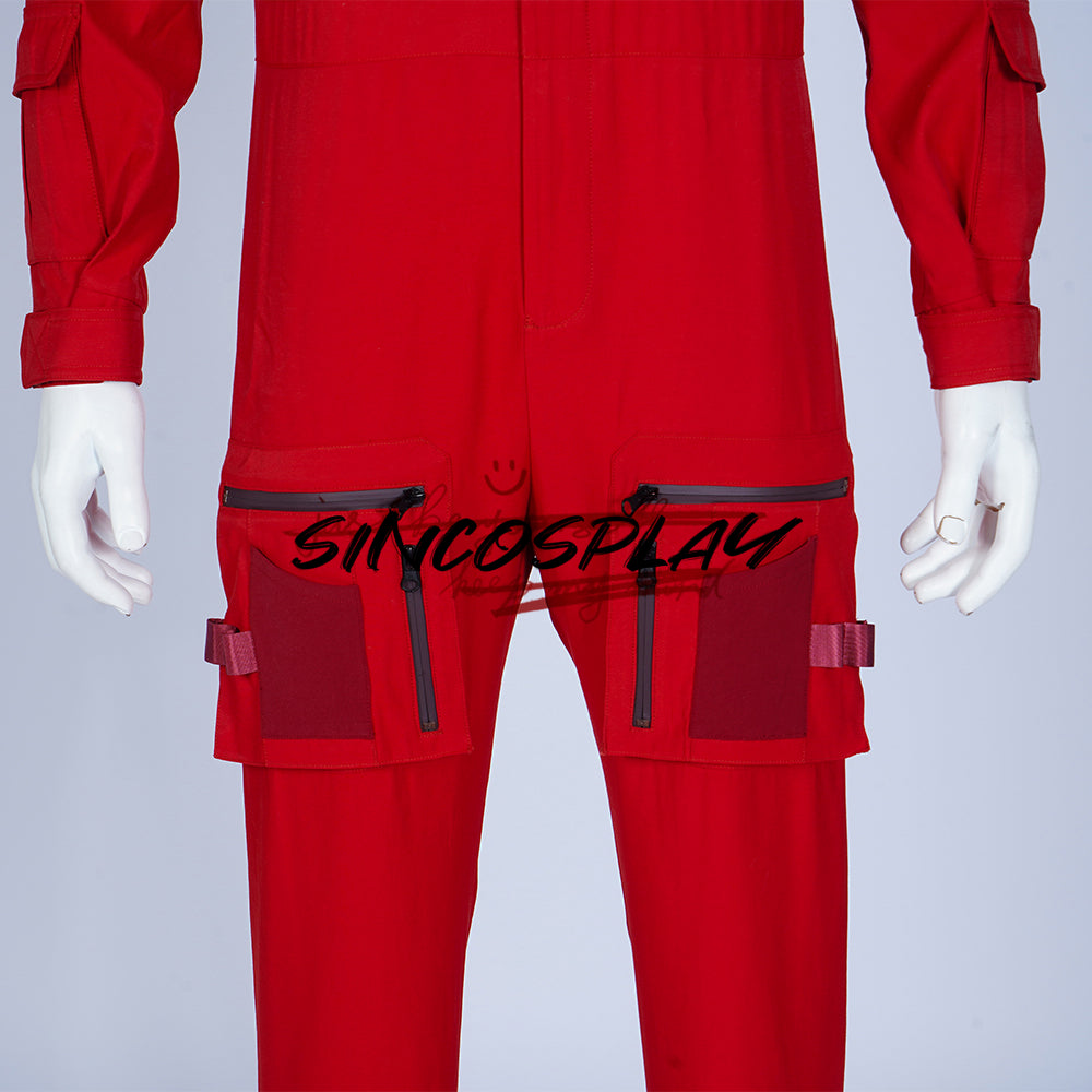 Guardians of the Galaxy Vol. 3 Cosplay Costume Universal Red Team Uniform