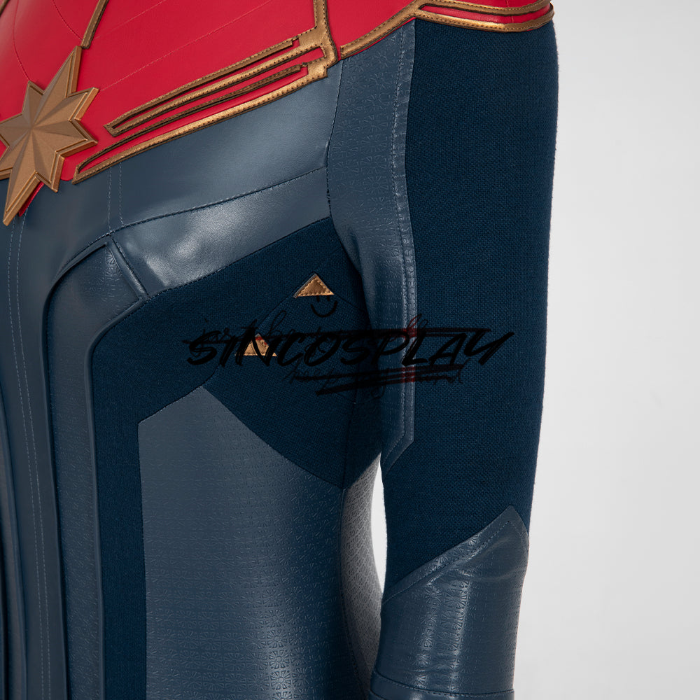 Captain Marvel II Cosplay Carol Danvers Cosplay Costume Bodysuit