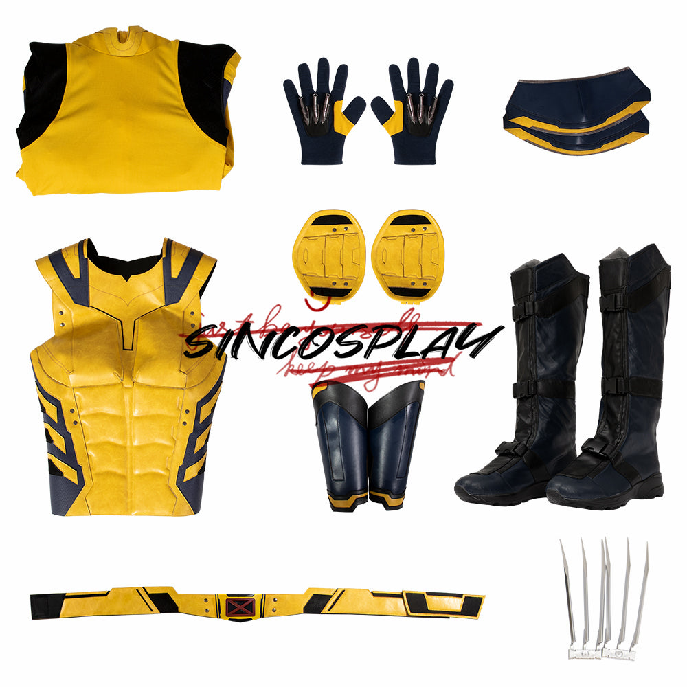 Deadpool 3 Wolverine James Howlett Cosplay Logan Costume