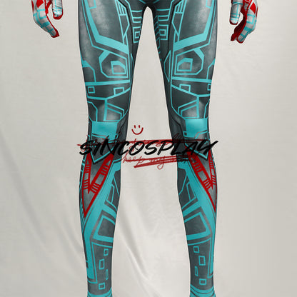 Spider-Man: Across the Spider-Verse Spider-Man 2099 Cosplay Costume Miguel O'Hara Bodysuit