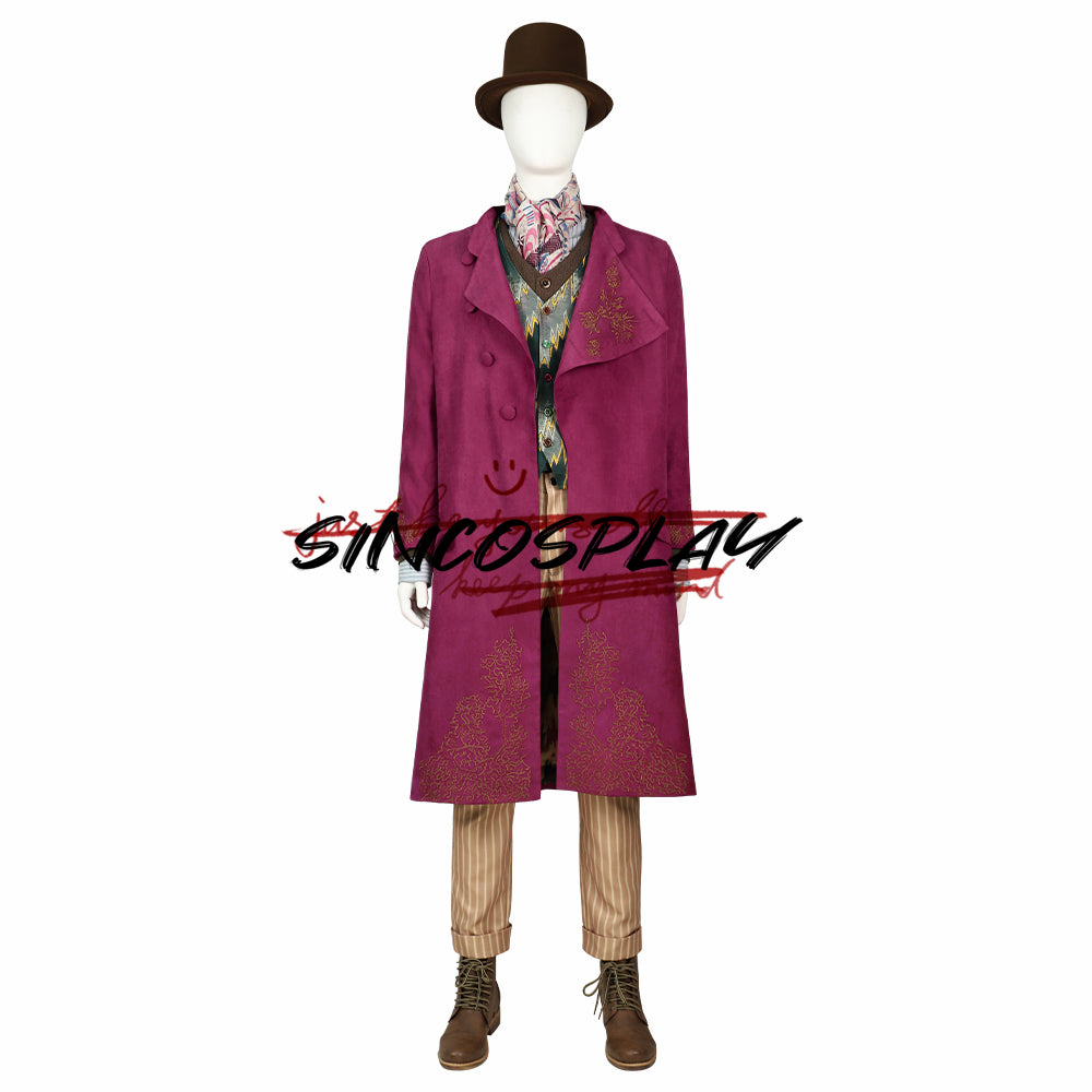 Wonka Willy Wonka Cosplay Costume