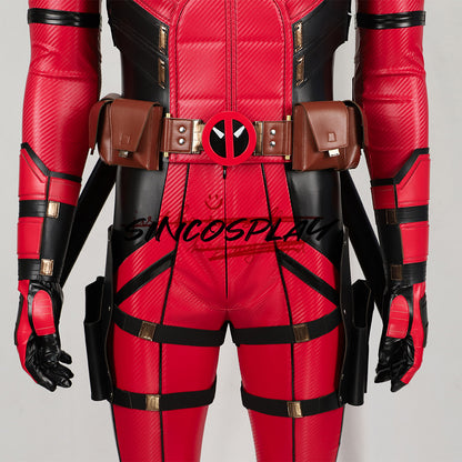 Deadpool & Wolverine Cosplay Deadpool Samurai Wade Winston Wilson Cosplay Costume