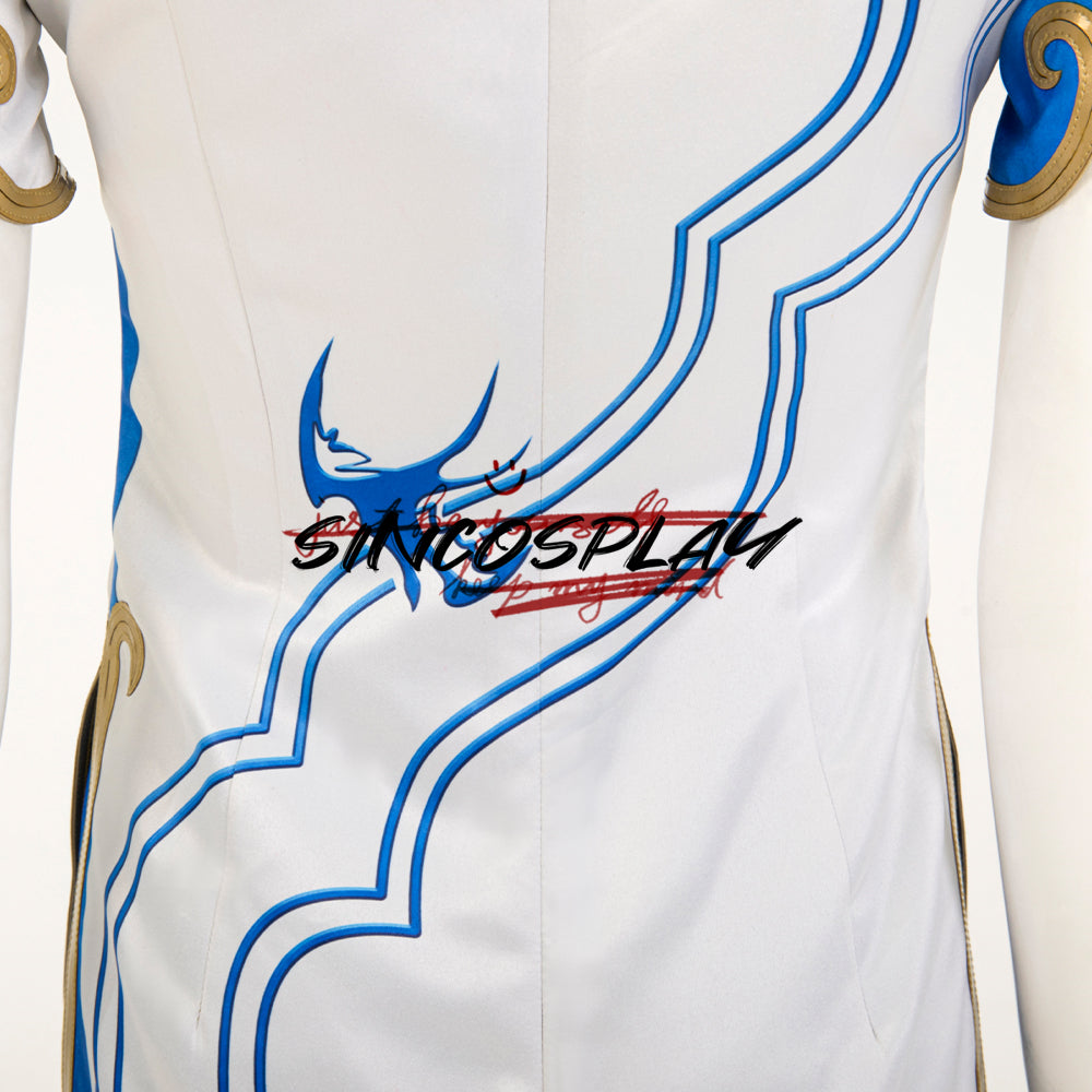 Street Fighter 6 Chun-Li Qipao Cosplay Costume