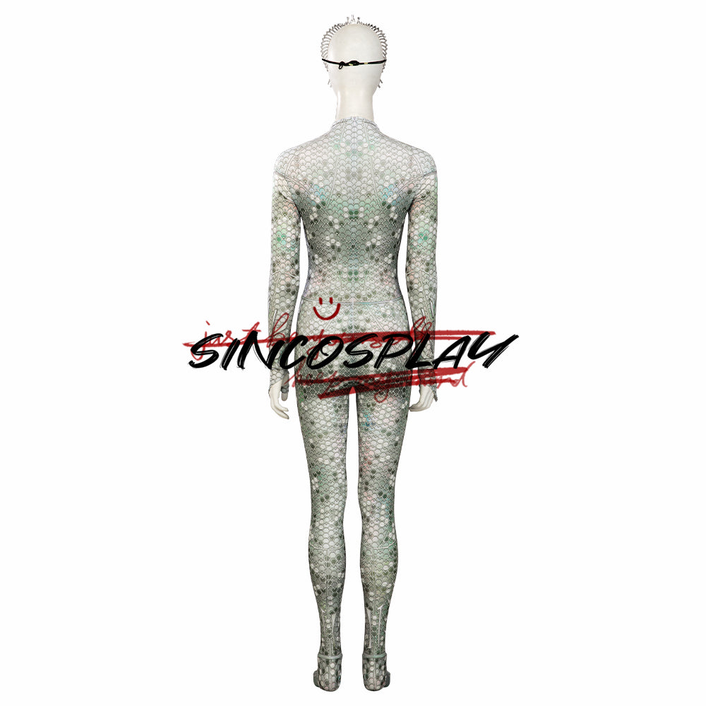 Aquaman kaj la Perdita Regno Atlanna Cosplay Costume Bodysuit