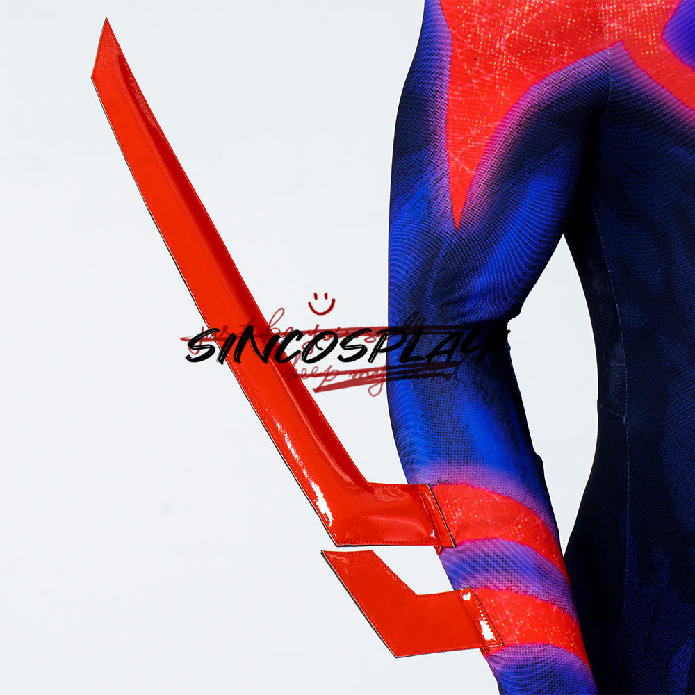 Spider-Man: Across the Spider-Verse Cosplay Costume Spider-Man 2099 Miguel O'Hara Bodysuit With Cloak