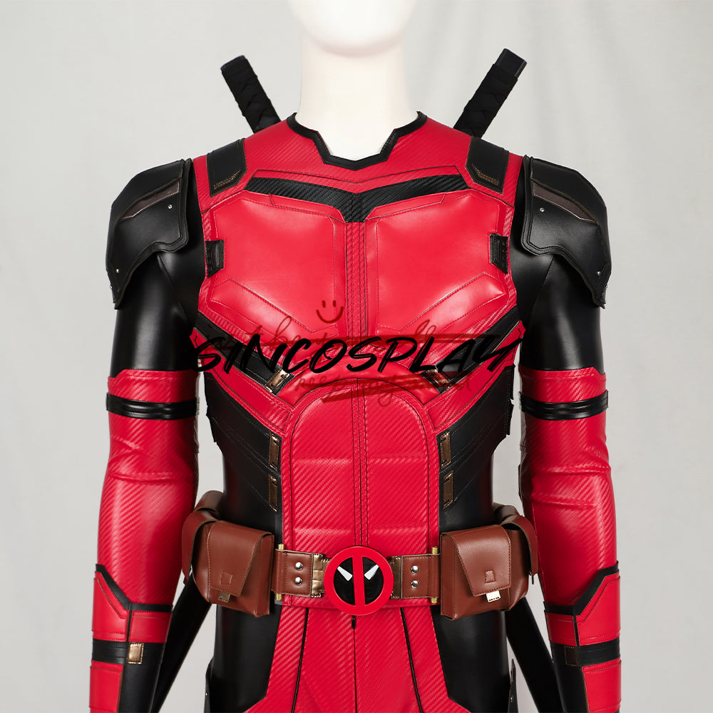 Deadpool & Wolverine Cosplay Deadpool Samurai Wade Winston Wilson Cosplay Costume