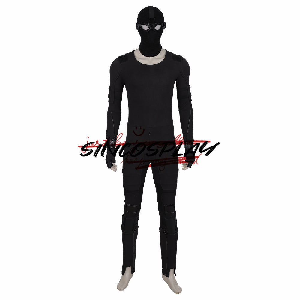 pider-Man: Far From Home Cosplay Spider-Man Peter Parker Cosplay Costume Bodysuit  Stealth Suit