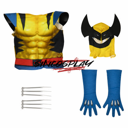 Cartoon X-Men '97 Wolverine Csoaply Costume