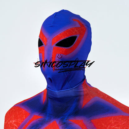 Spider-Man: Across the Spider-Verse Cosplay Costume Spider-Man 2099 Miguel O'Hara Bodysuit With Cloak