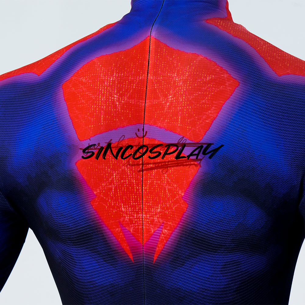 Spider-Man: Across the Spider-Verse Cosplay Costume Spider-Man 2099 Miguel O'Hara Bodysuit With Cloak