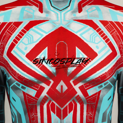 Spider-Man: Across the Spider-Verse Spider-Man 2099 Cosplay Costume Miguel O'Hara Bodysuit