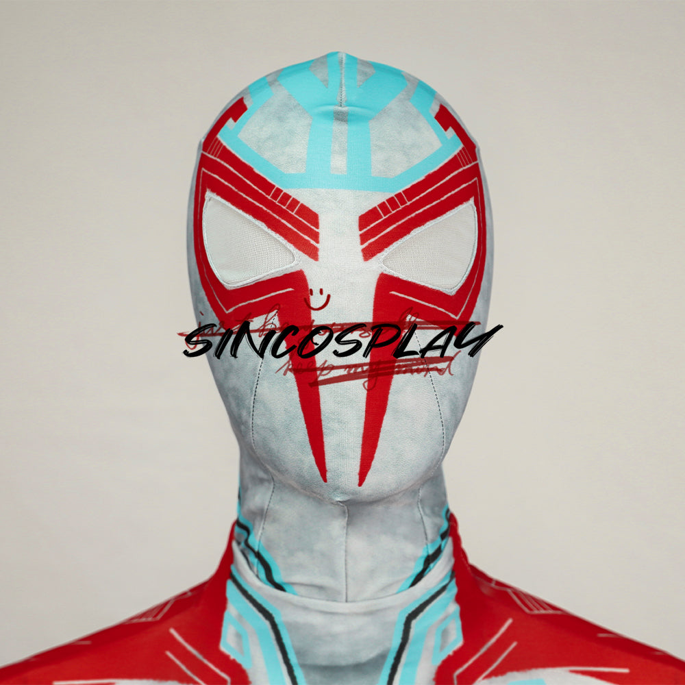 Spider-Man: Across the Spider-Verse Spider-Man 2099 Cosplay Costume Miguel O'Hara Bodysuit