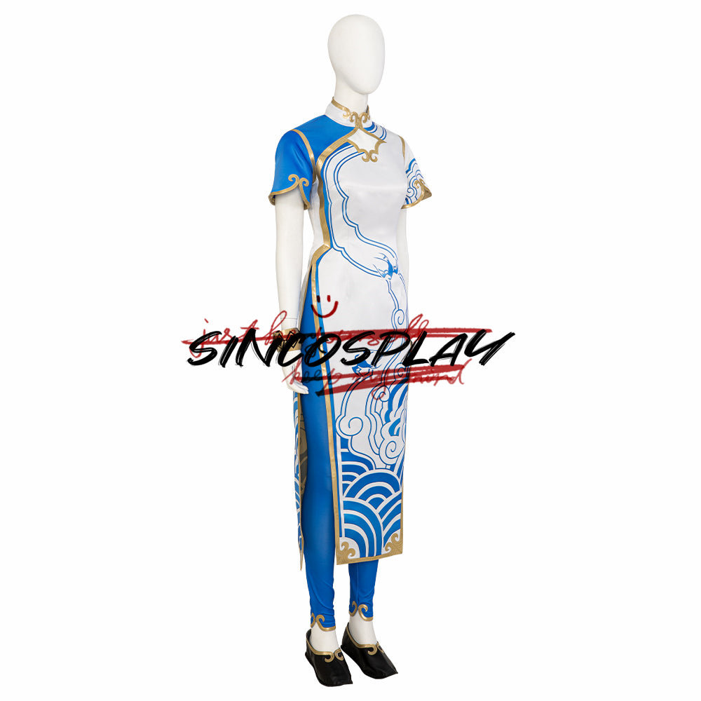 Street Fighter 6 Chun-Li Qipao Cosplay Costume