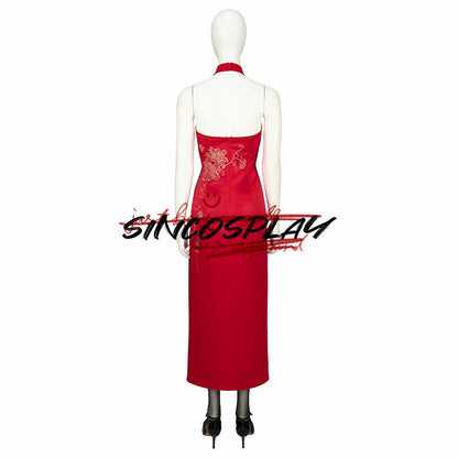 Resident Evil 4 Remake Ada Wong Cosplay Costume Cheongsam