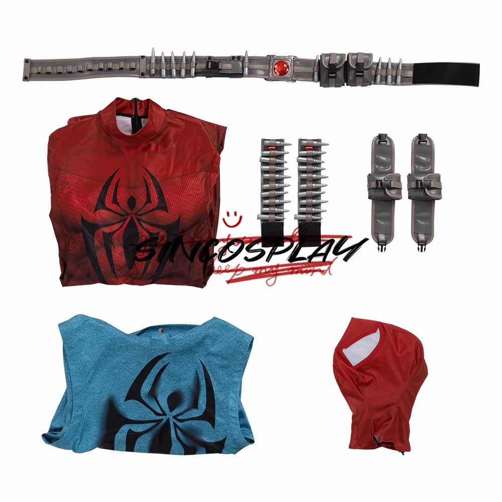 Spider-Man: Across the Spider-Verse Scarlet Spider Cosplay Costume